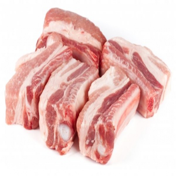 COSTILLAS DE CERDO TROCEADAS