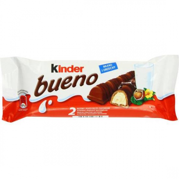 CHOCOLATINA KINDER BUENO 86GR