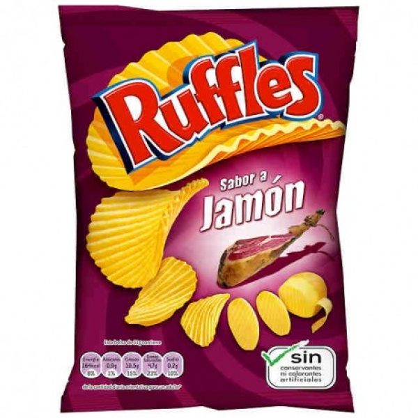 RUFFLES JAMON JAMON 170GR