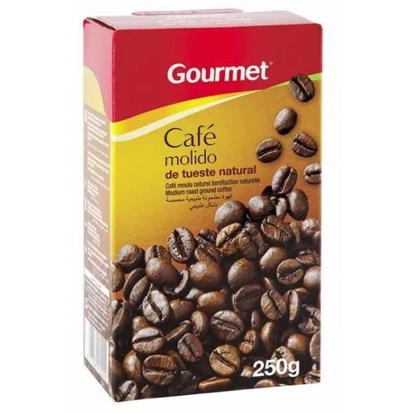CAFE GOURMET MOLIDO NATURAL 250GR