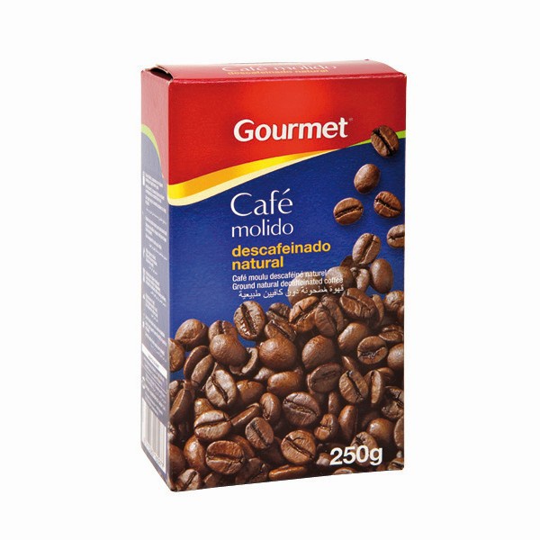 CAFE GOURMET MOLIDO DESCAF. 250GR