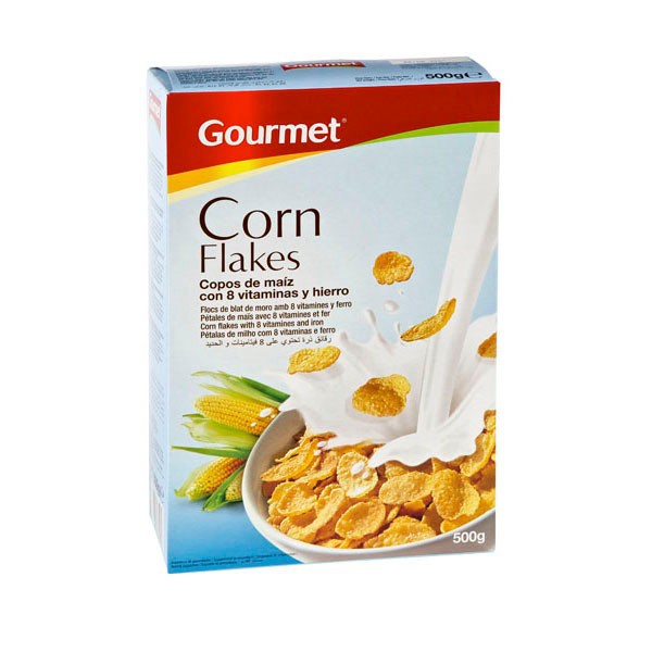 CEREALES GOURMET C.FLAKES 500GR