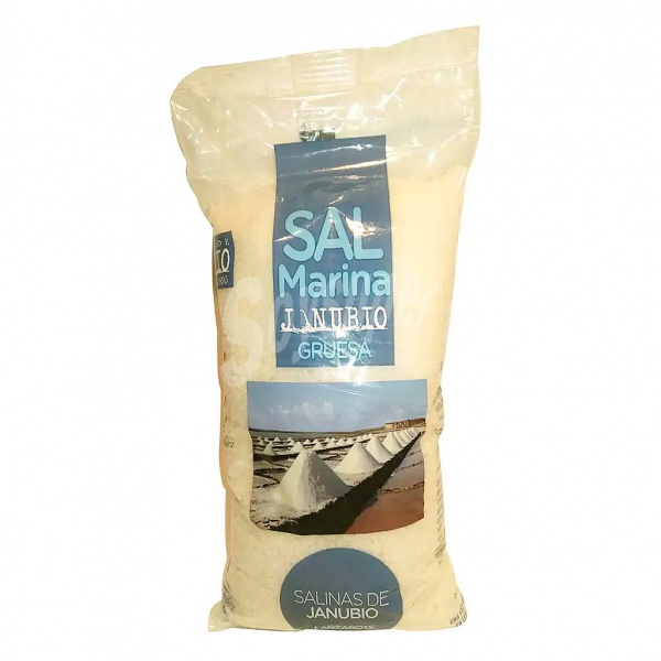 SAL GRUESA JANUBIO LANZAROTE 1 KG 