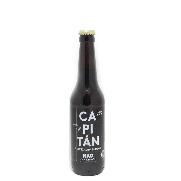 CERVEZA NAO CAPITAN 33CL LANZAROTE