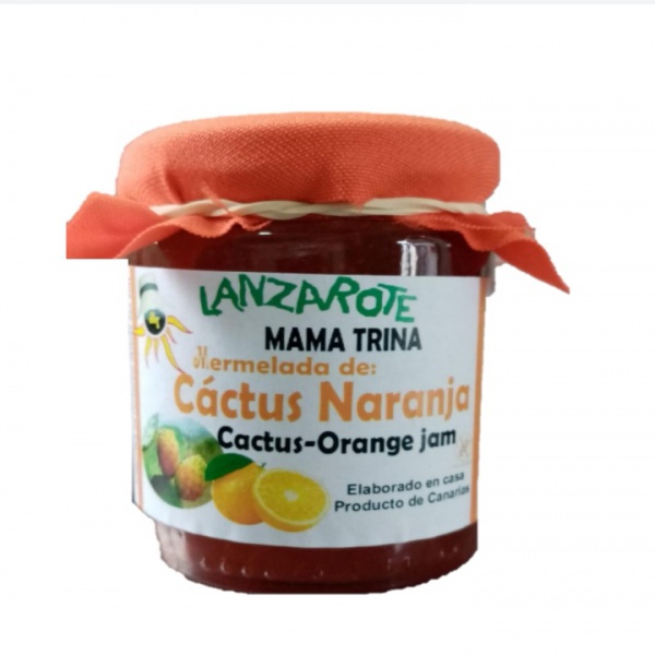 MERMELADA CACTUS NARANJA MAMA TRINA 250GR LANZAROTE